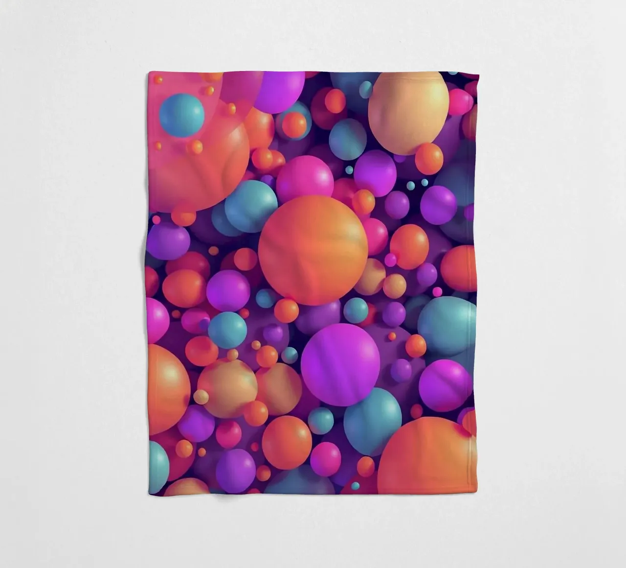 Palline colorate coperta in pile da BenCoStyle