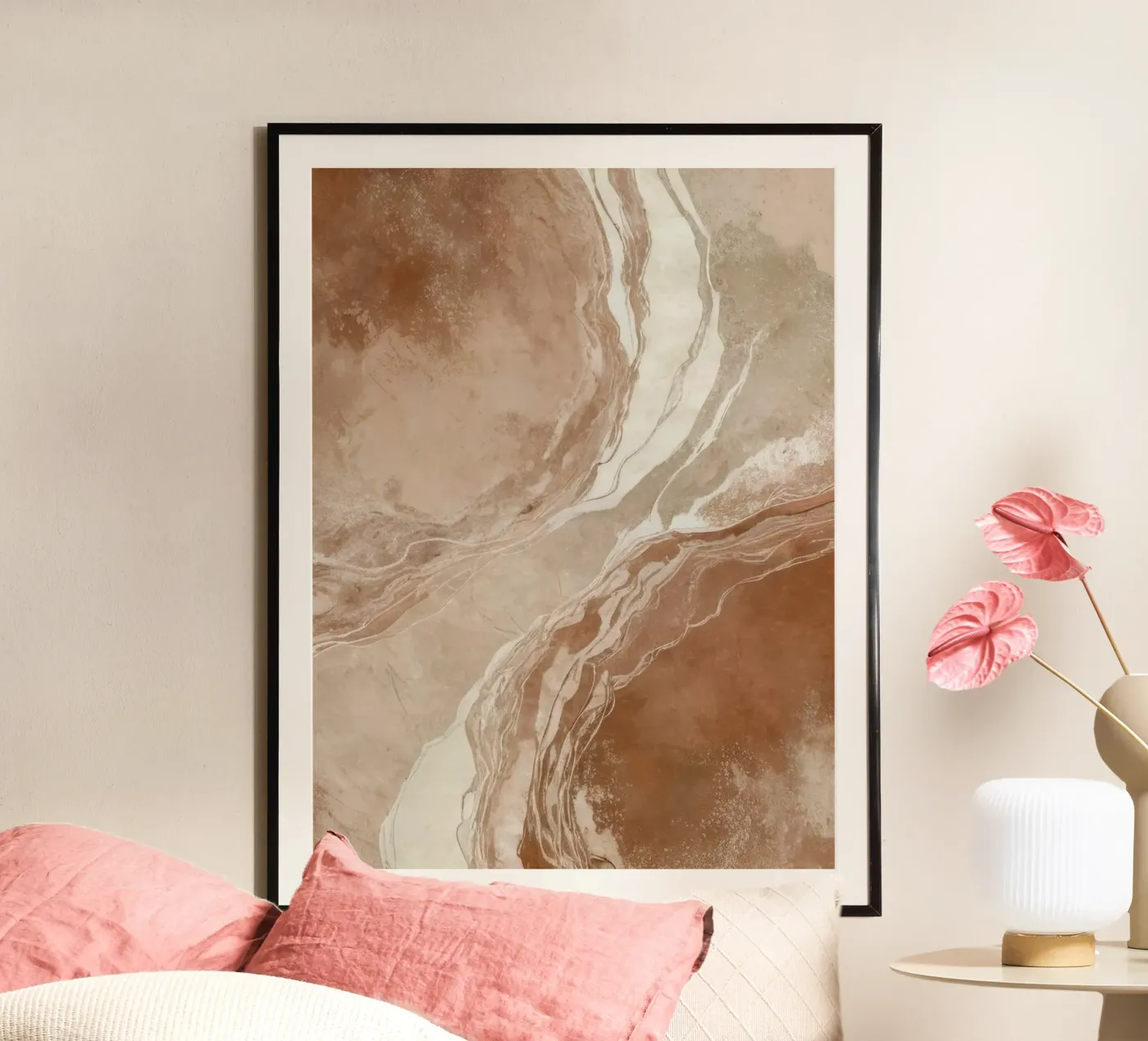 Patterns In Stone Poster von Alpenglow Workshop