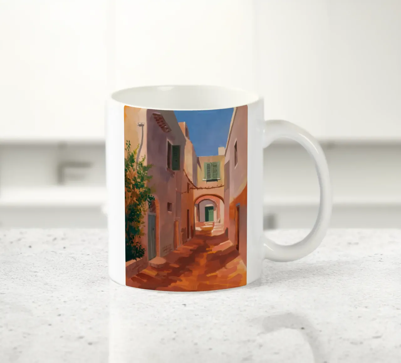 Corsia ombrosa e sussurrante tazza in ceramica da Angkasa Mist