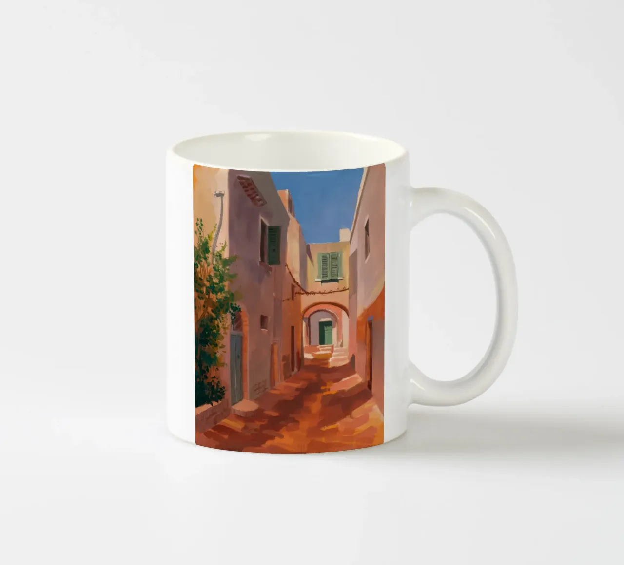 Corsia ombrosa e sussurrante tazza in ceramica da Angkasa Mist