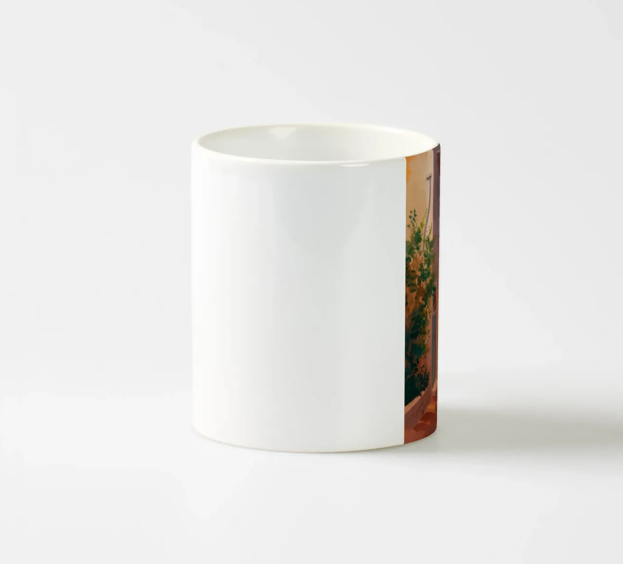 Corsia ombrosa e sussurrante tazza in ceramica da Angkasa Mist