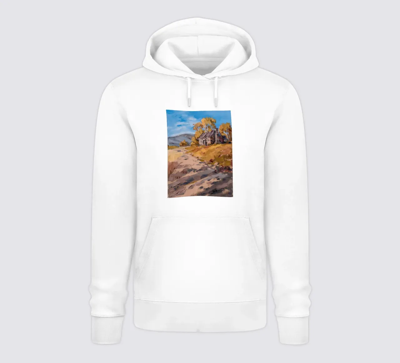 Sentiero rustico di campagna felpa con cappuccio da Angkasa Mist