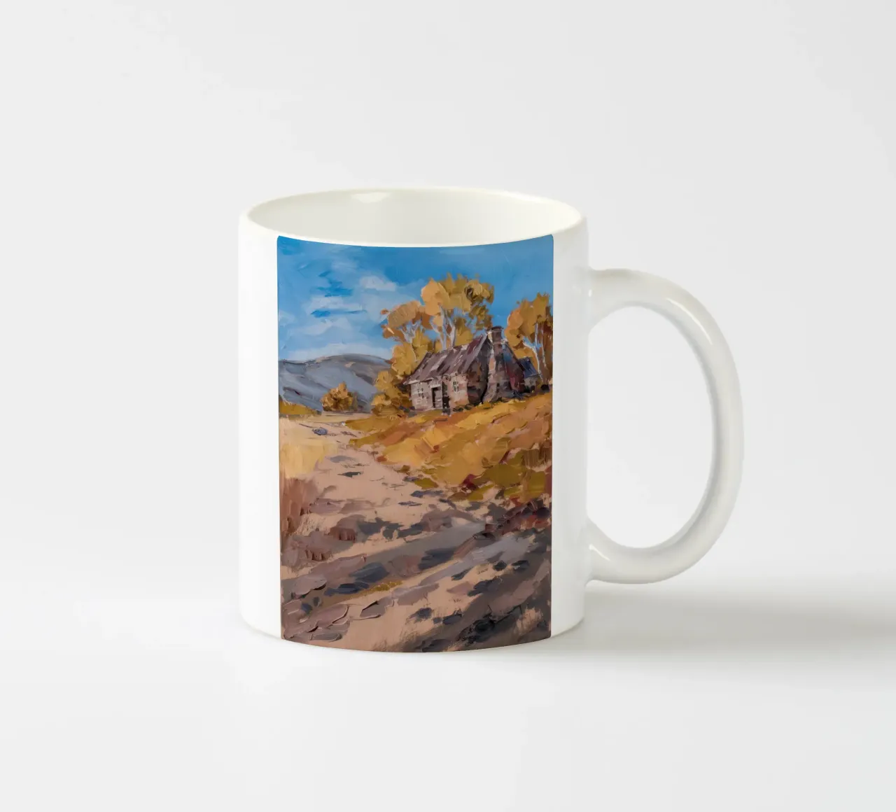 Sentiero rustico di campagna tazza in ceramica da Angkasa Mist