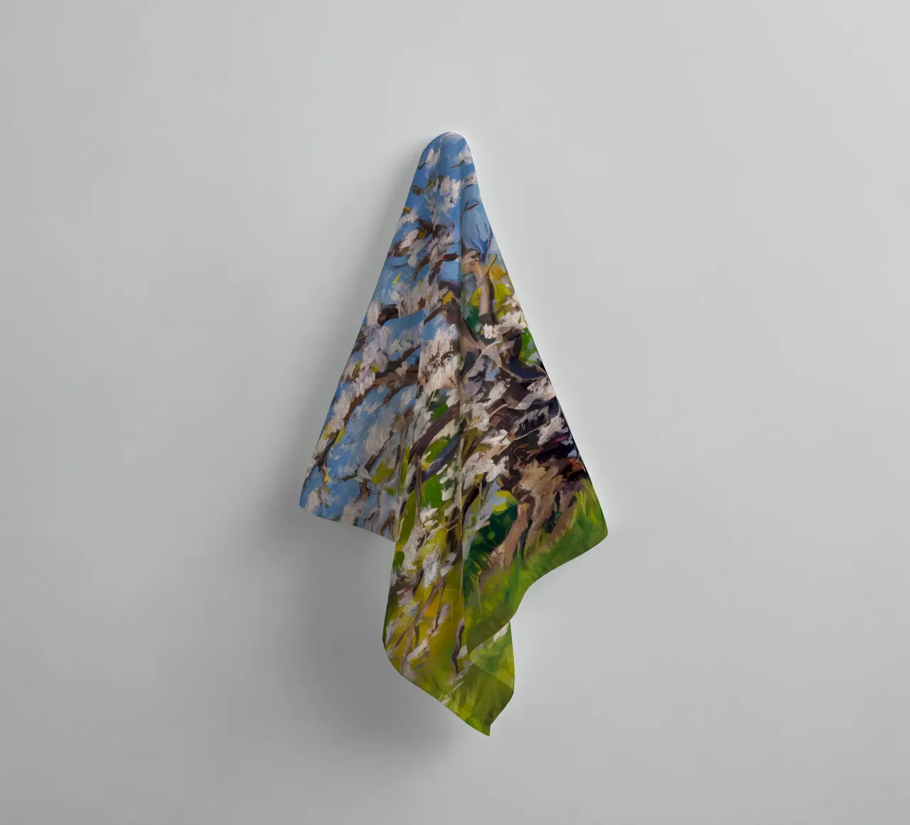 Pearlescent Spring Bloom towel by Angkasa Mist