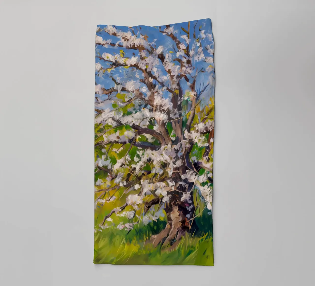 Pearlescent Spring Bloom towel by Angkasa Mist