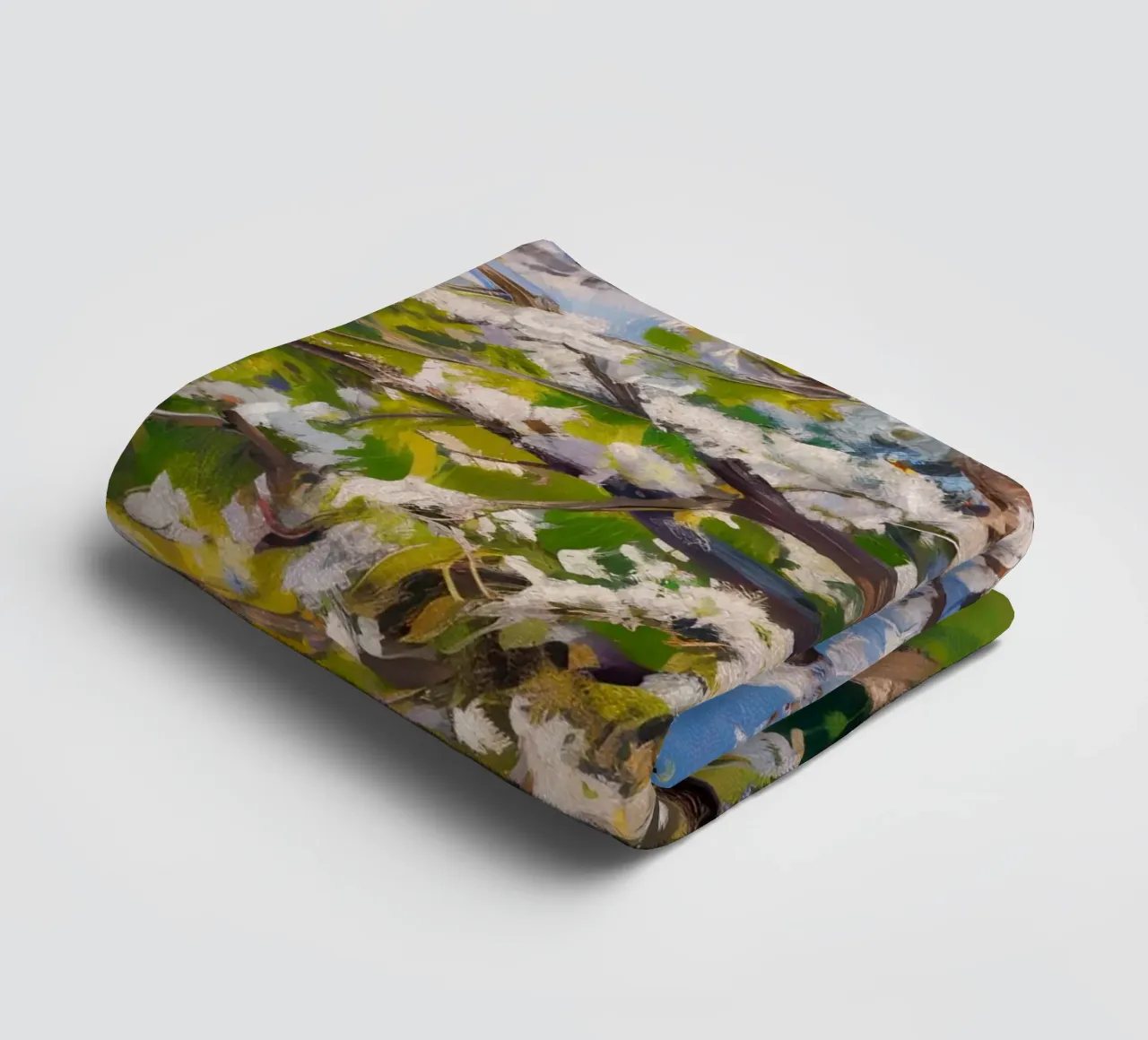 Pearlescent Spring Bloom towel by Angkasa Mist