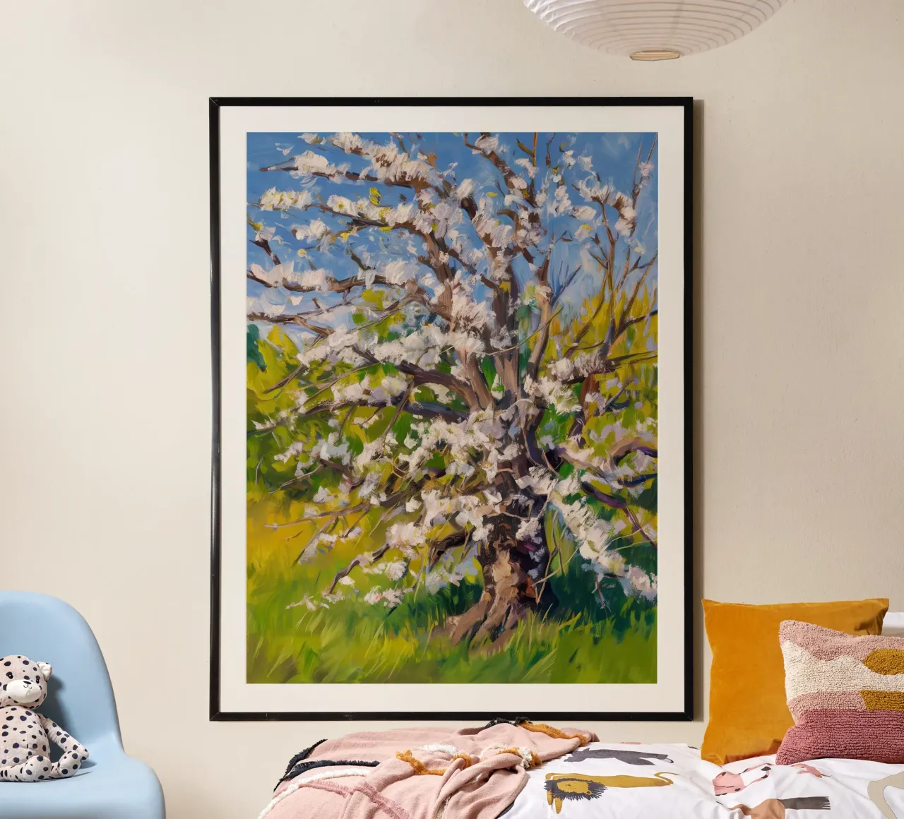 Pearlescent Spring Bloom hahnemühle by Angkasa Mist