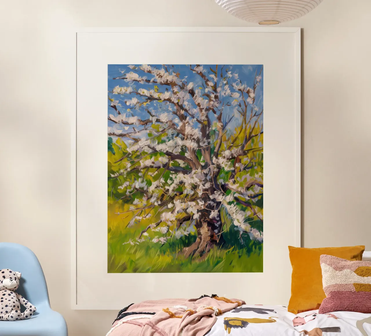 Pearlescent Spring Bloom hahnemühle by Angkasa Mist