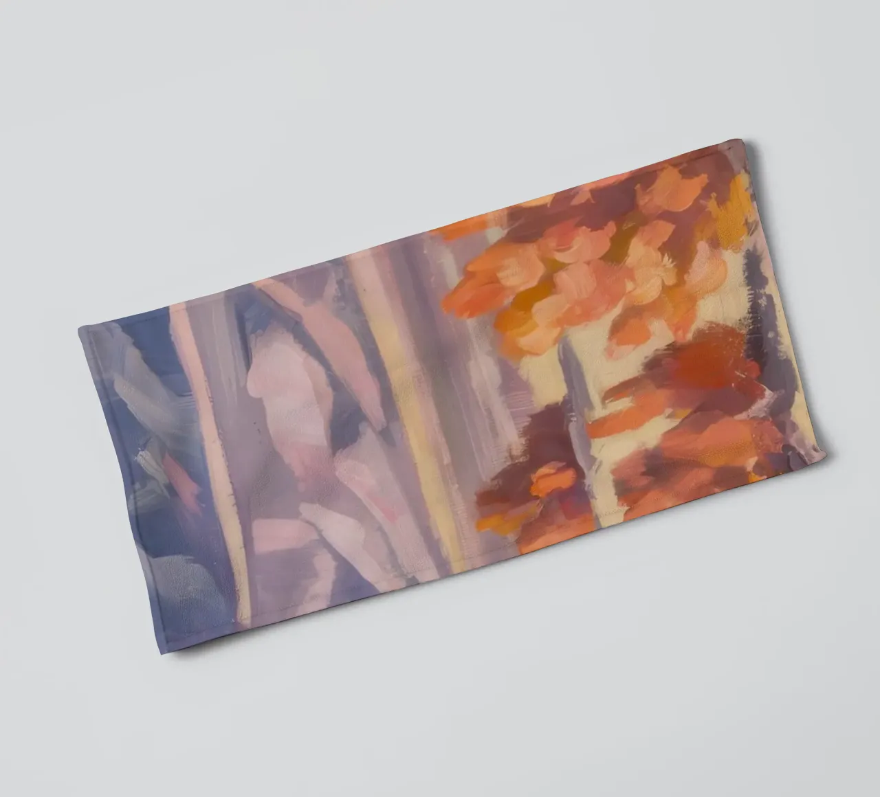 Vue brumeuse du désert serviette de bain de Angkasa Mist