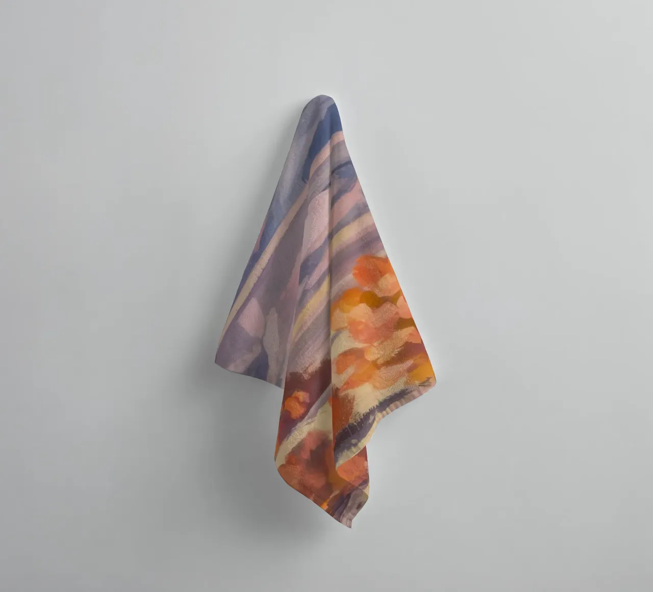 Vue brumeuse du désert serviette de bain de Angkasa Mist