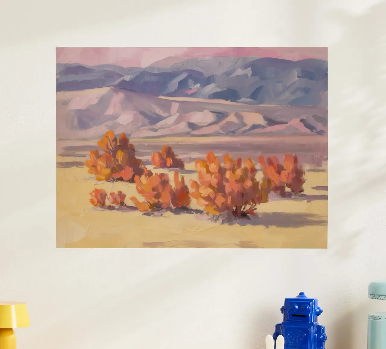 Vue brumeuse du désert hahnemühle de Angkasa Mist