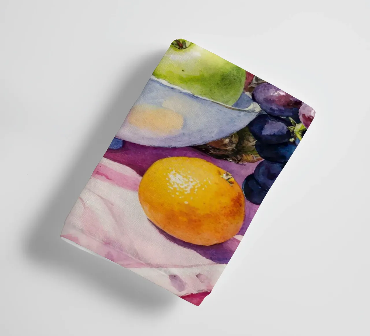 Ananas, mele, uva e agrumi asciugamano da bagno da Attaboy Dsgn