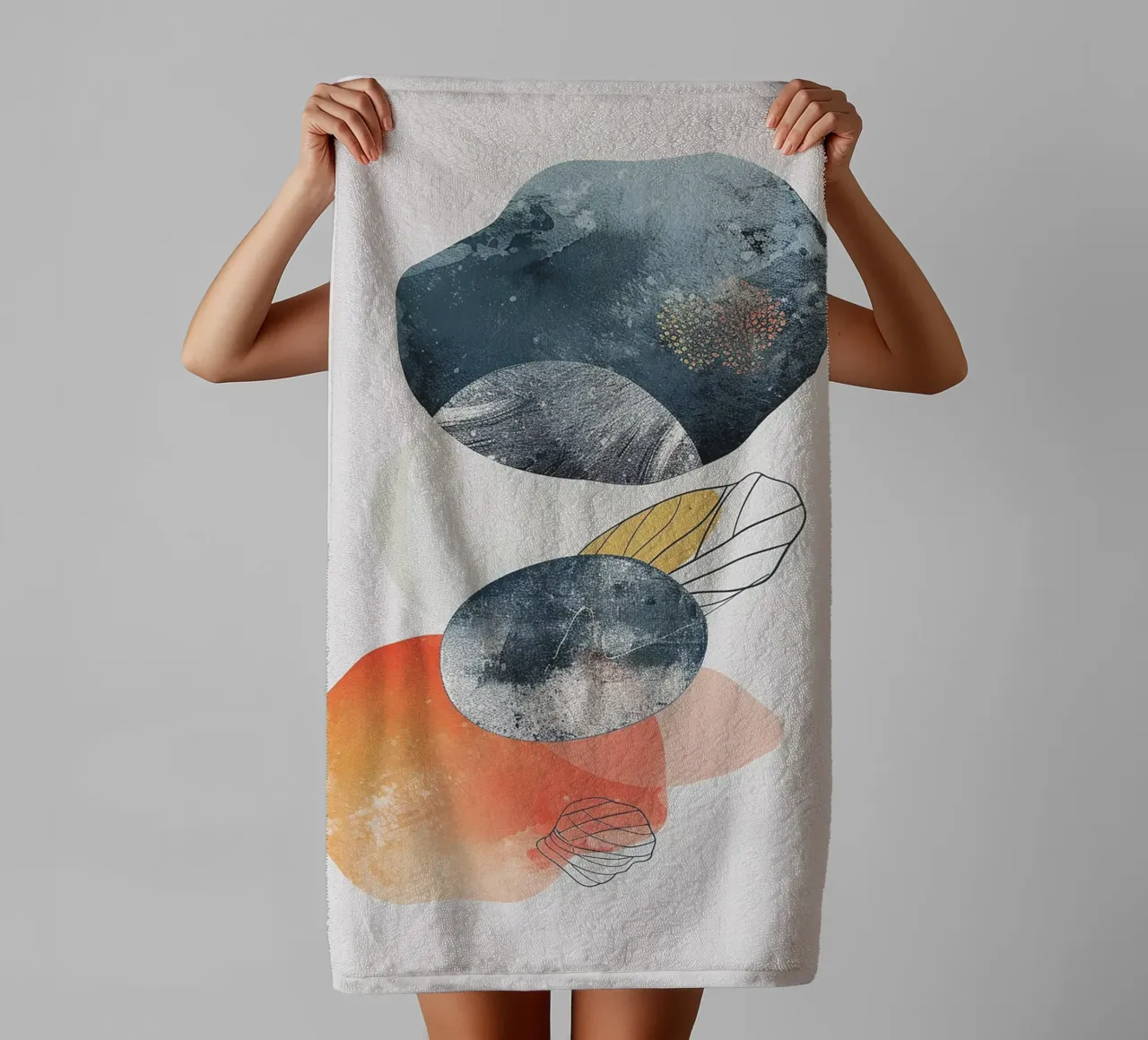 Sunny Moon towel by Hey Vincent