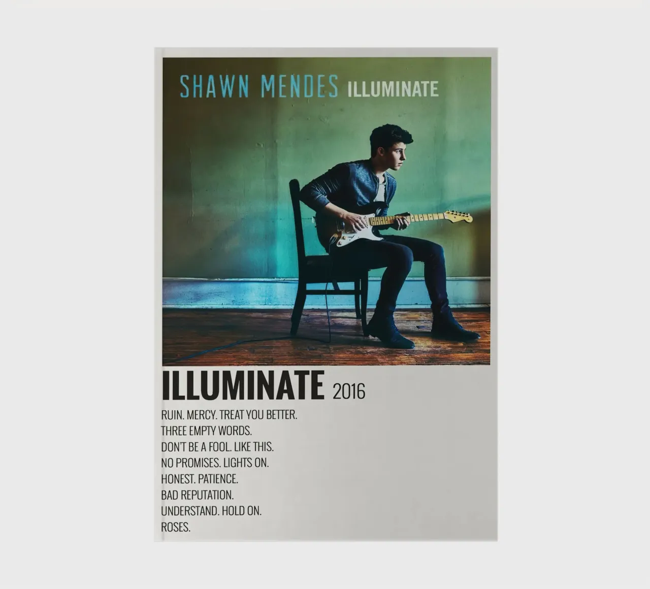Shawn Mendes Illuminate notebook by Raptor 771