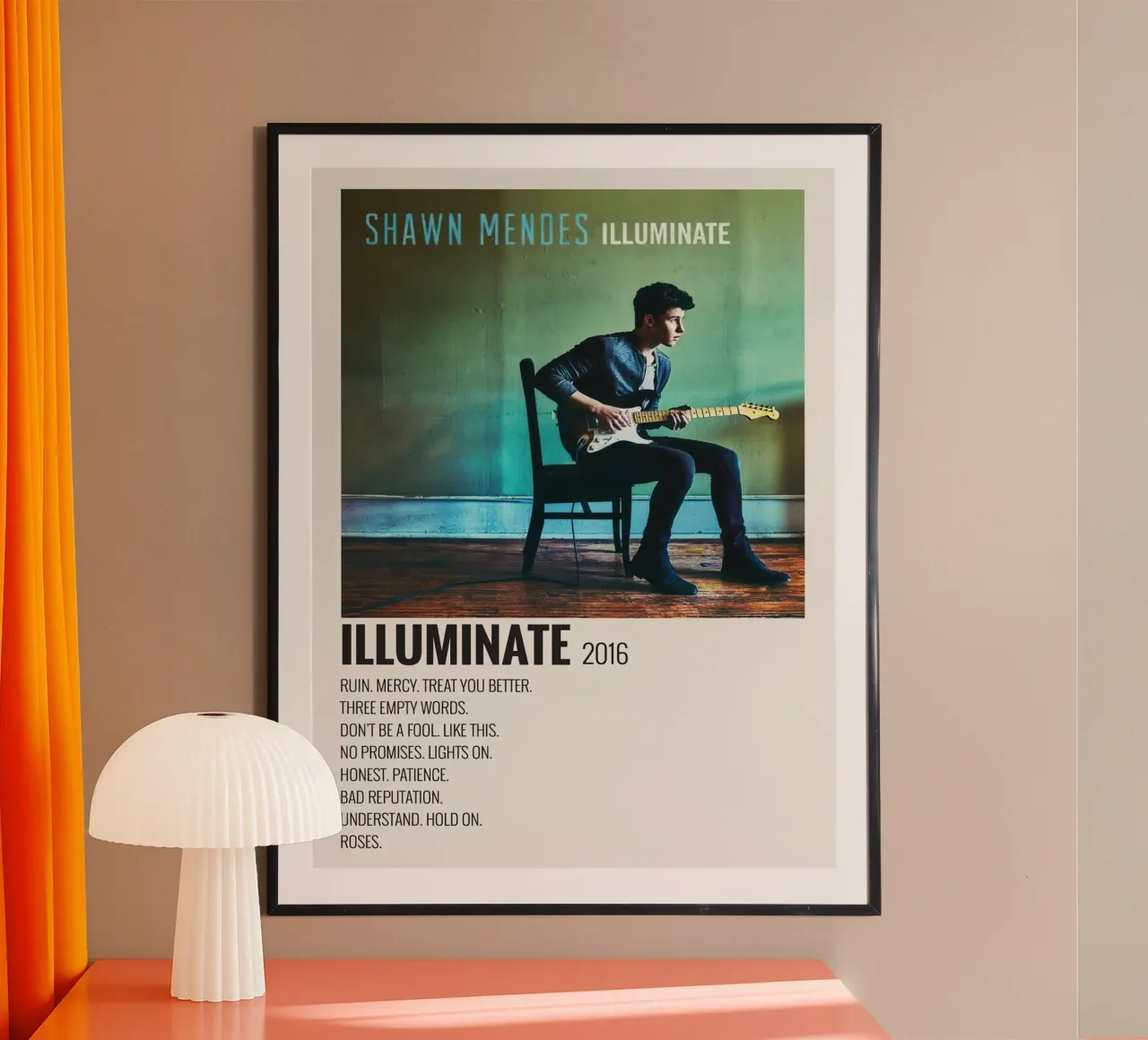 Shawn Mendes Illuminate carta hahnemühle da Raptor 771