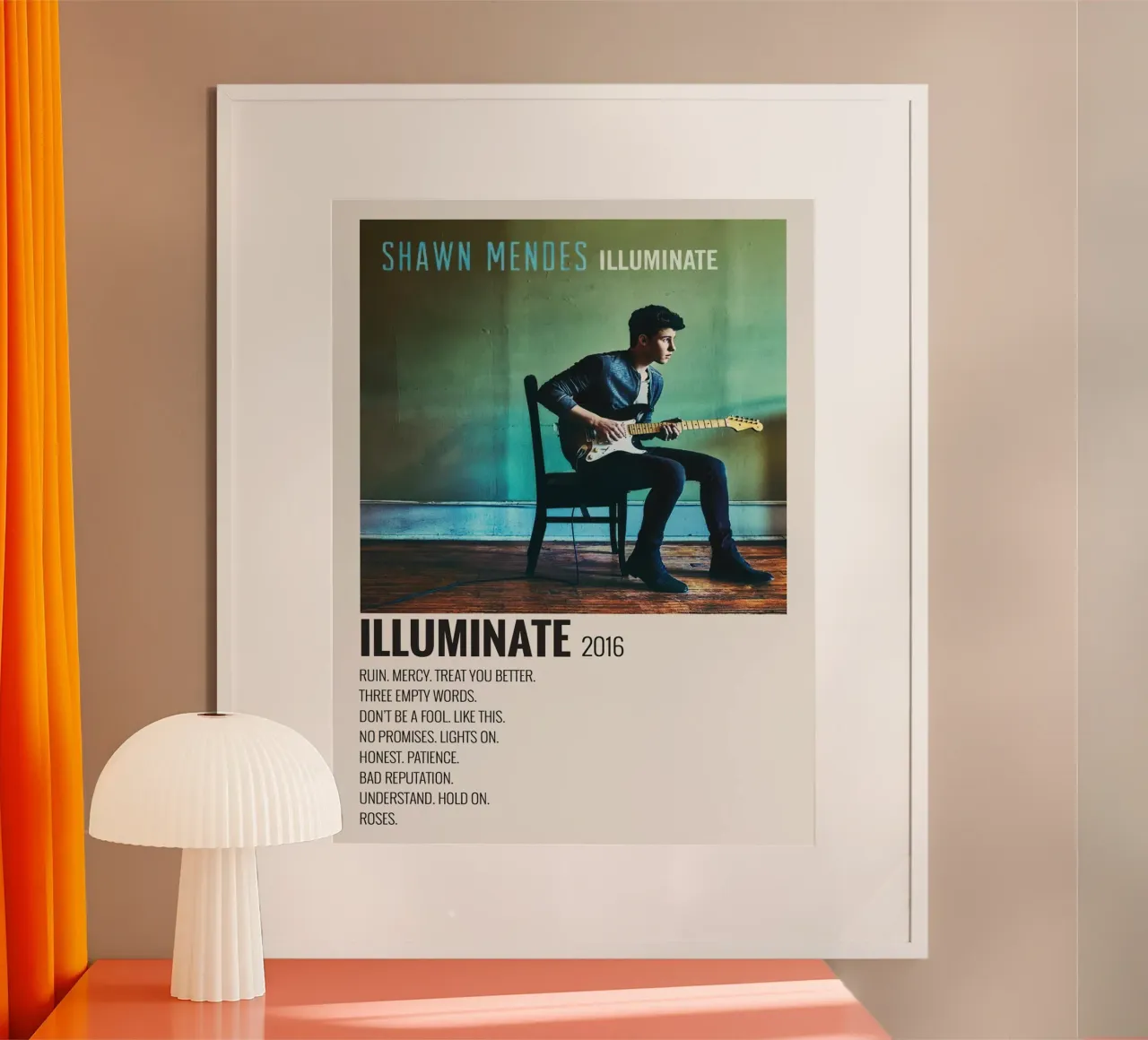 Shawn Mendes Illuminate carta hahnemühle da Raptor 771
