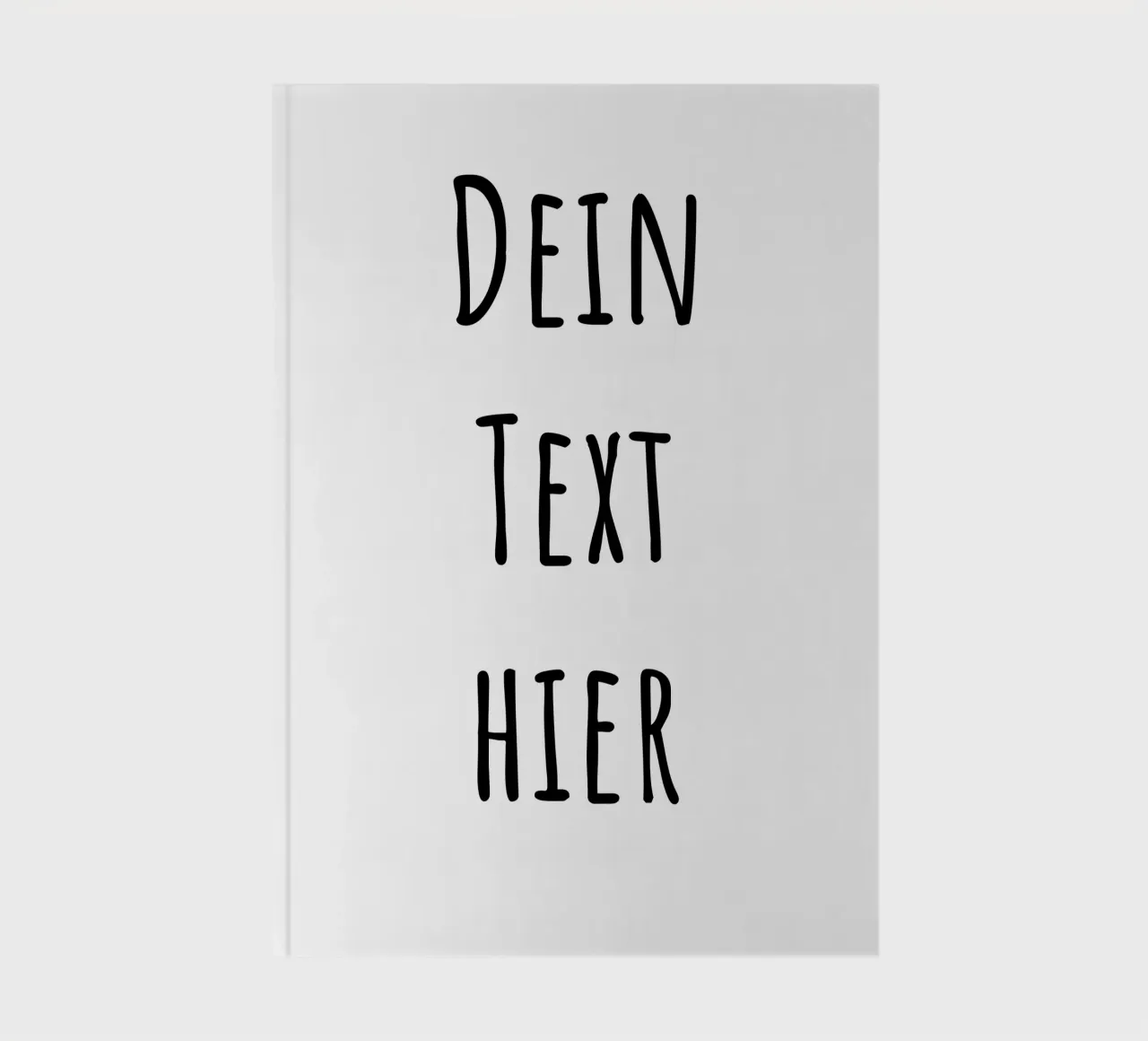 Your text here, personalisable, customisable notebook by RB-Quotes