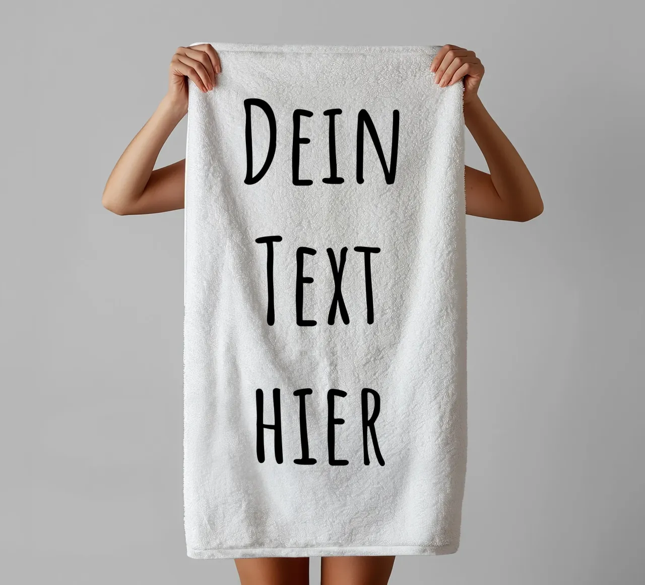 Your text here, personalisable, customisable towel by RB-Quotes