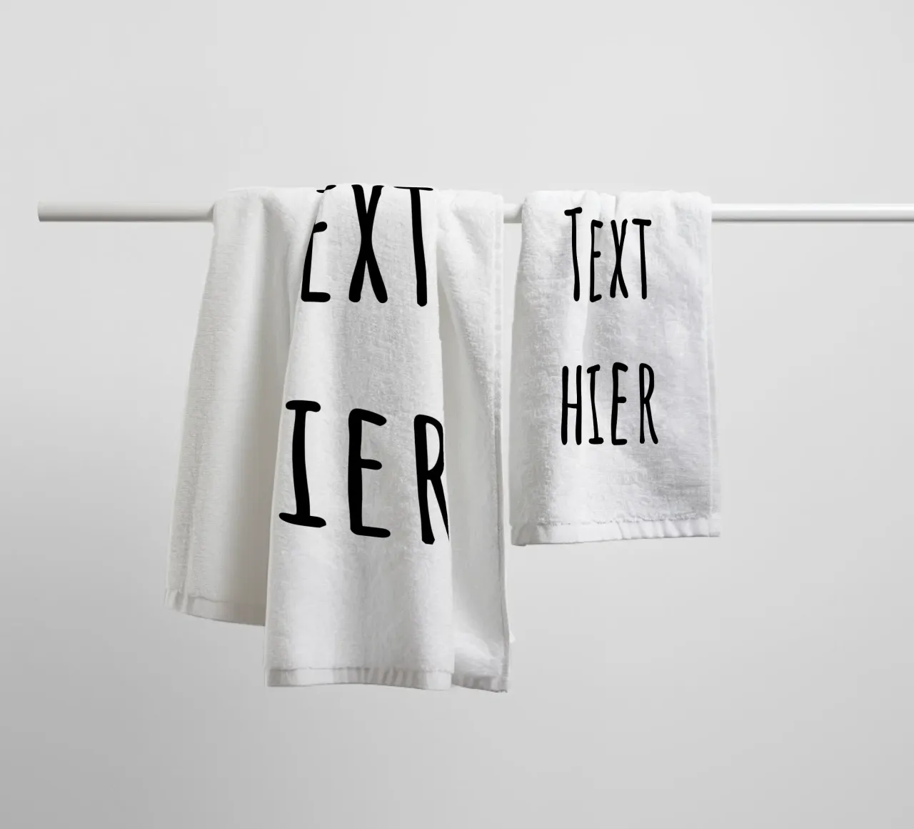 Your text here, personalisable, customisable towel by RB-Quotes