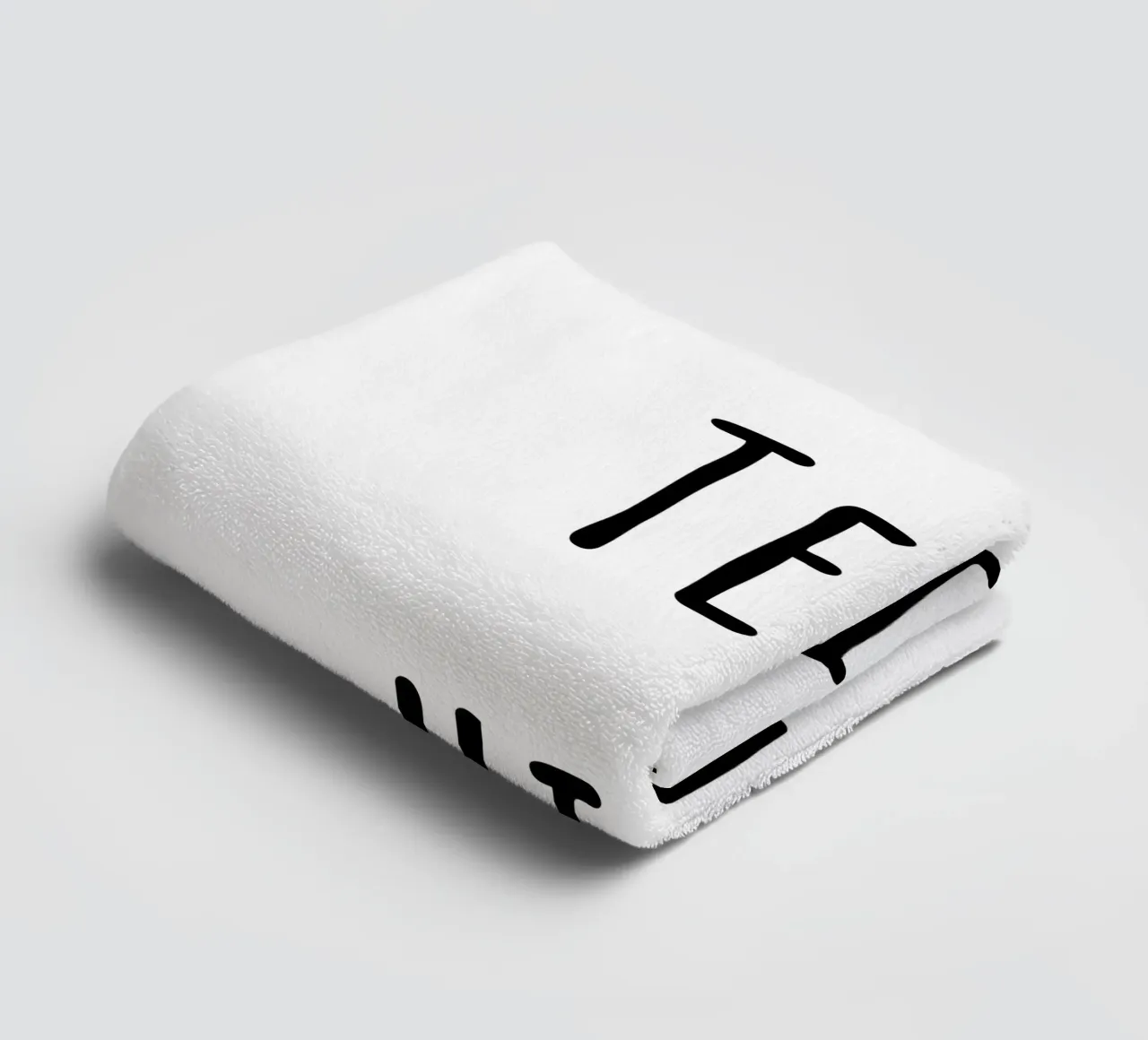 Your text here, personalisable, customisable towel by RB-Quotes