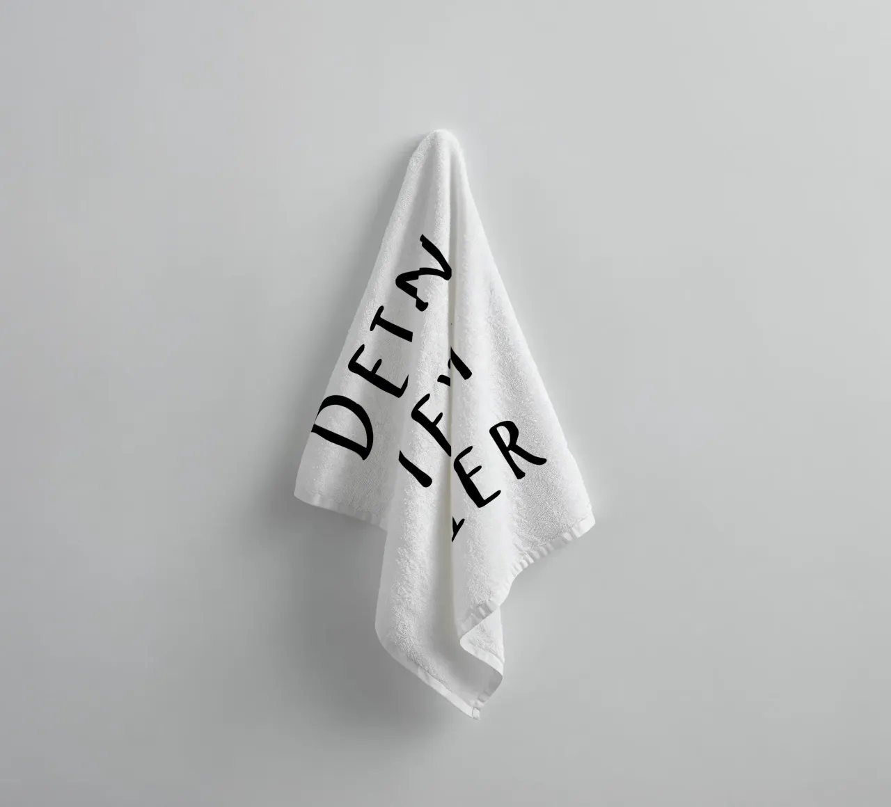 Your text here, personalisable, customisable towel by RB-Quotes