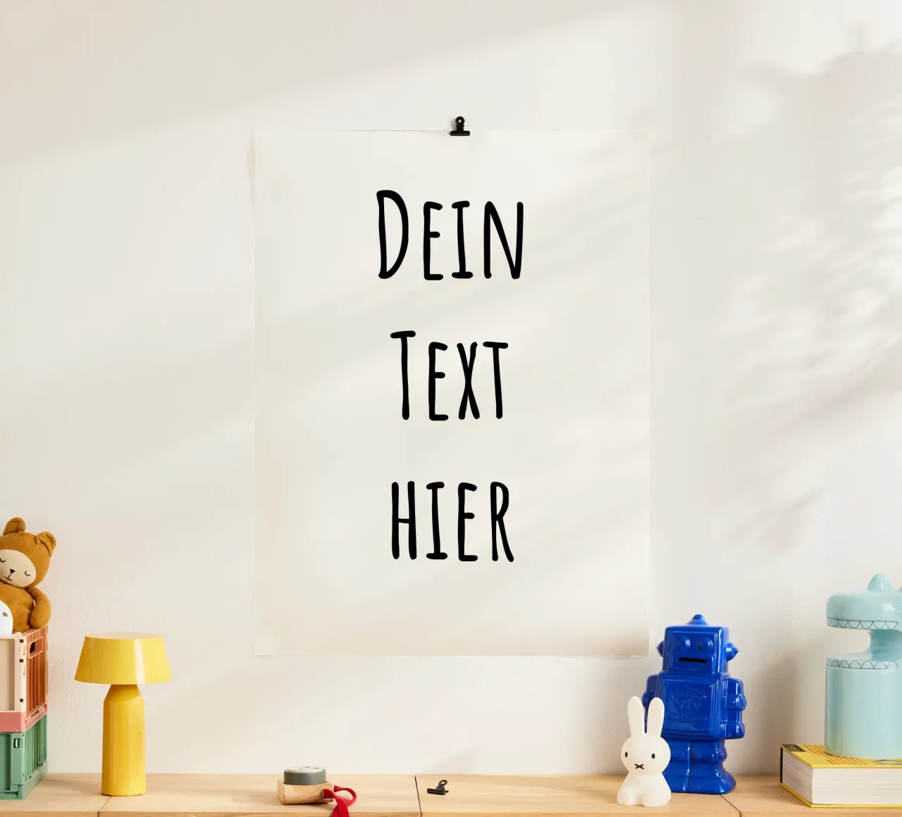 Dein Text hier, personalisierbar, anpassbar Hahnemühle von RB-Quotes