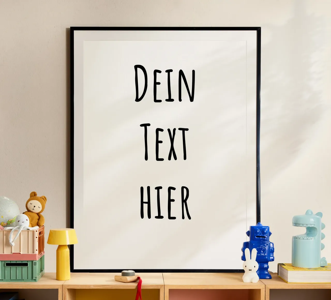 Dein Text hier, personalisierbar, anpassbar Hahnemühle von RB-Quotes