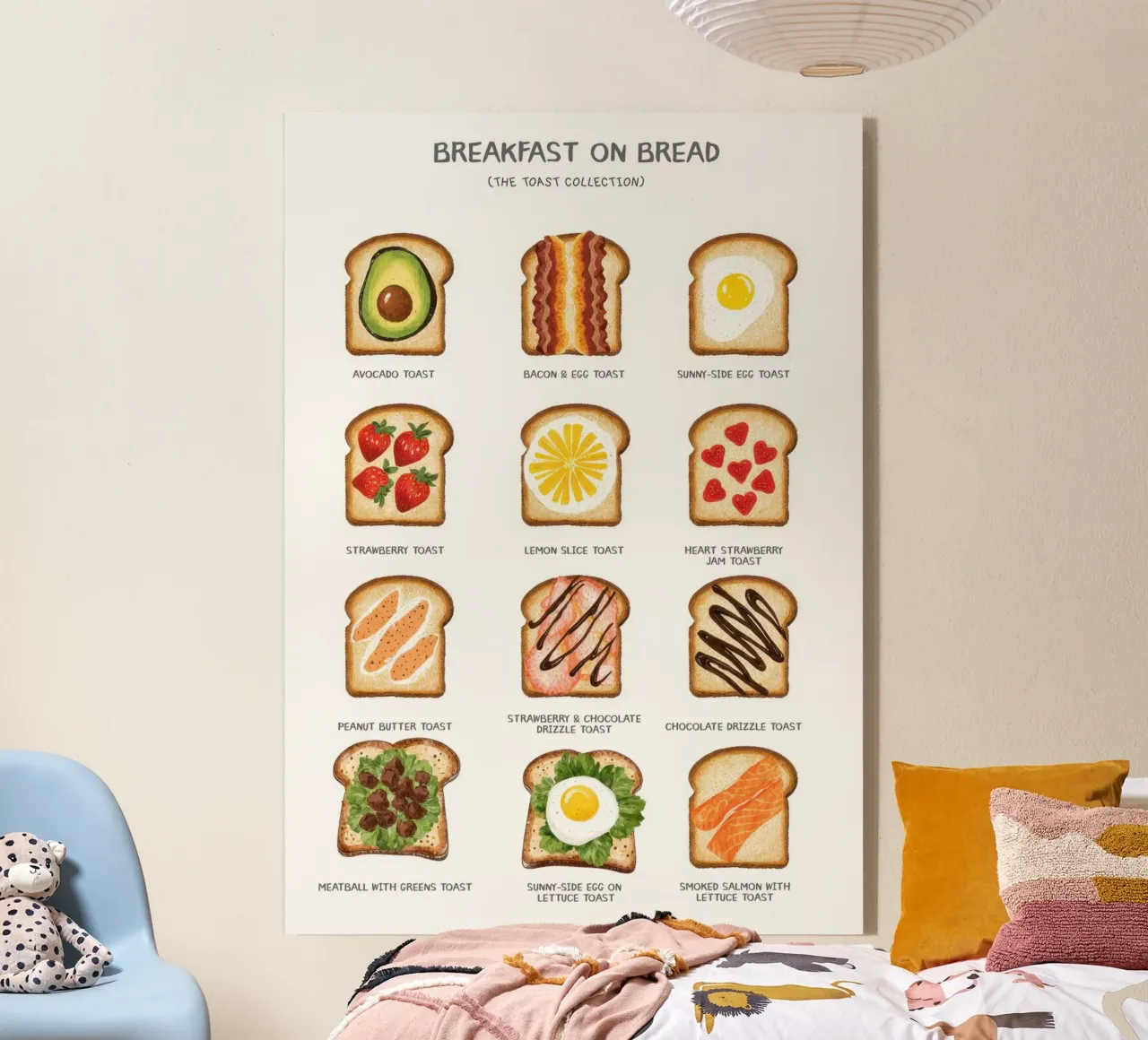 Breakfast on Bread plexiglass da Attaboy Dsgn