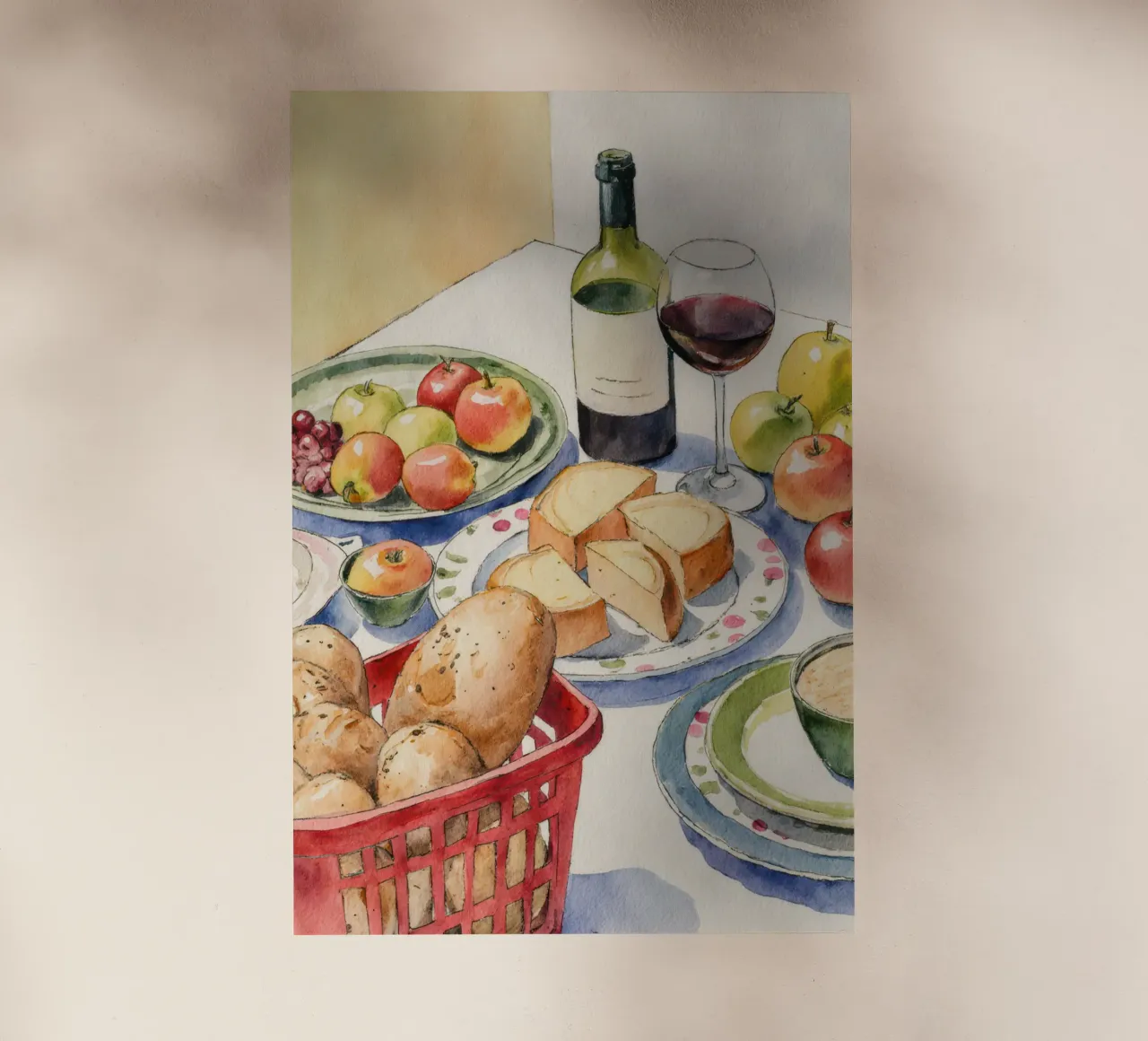 Rustic Still Life Morning Delight pellicola backlit da Attaboy Dsgn