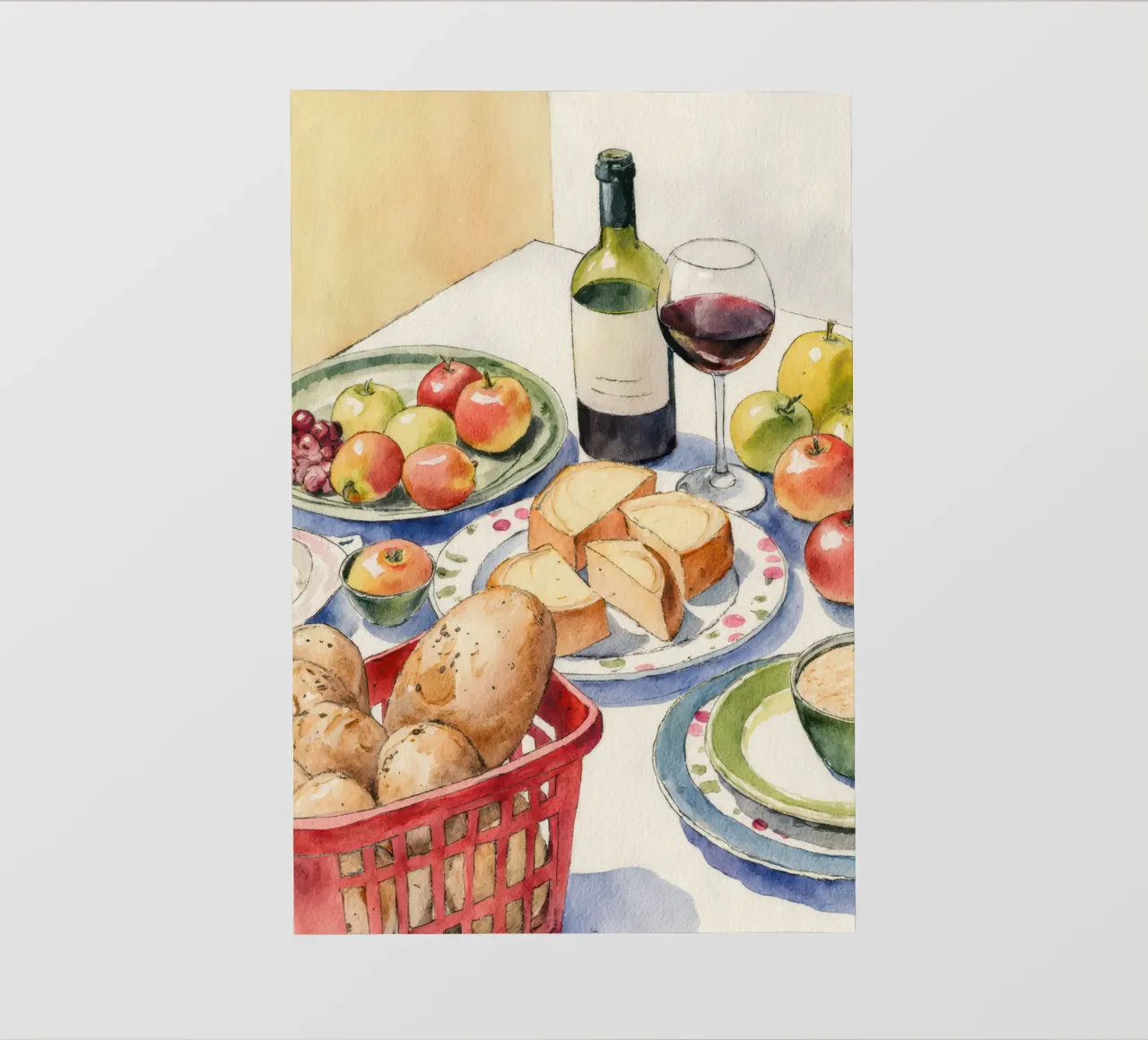Rustic Still Life Morning Delight pellicola backlit da Attaboy Dsgn
