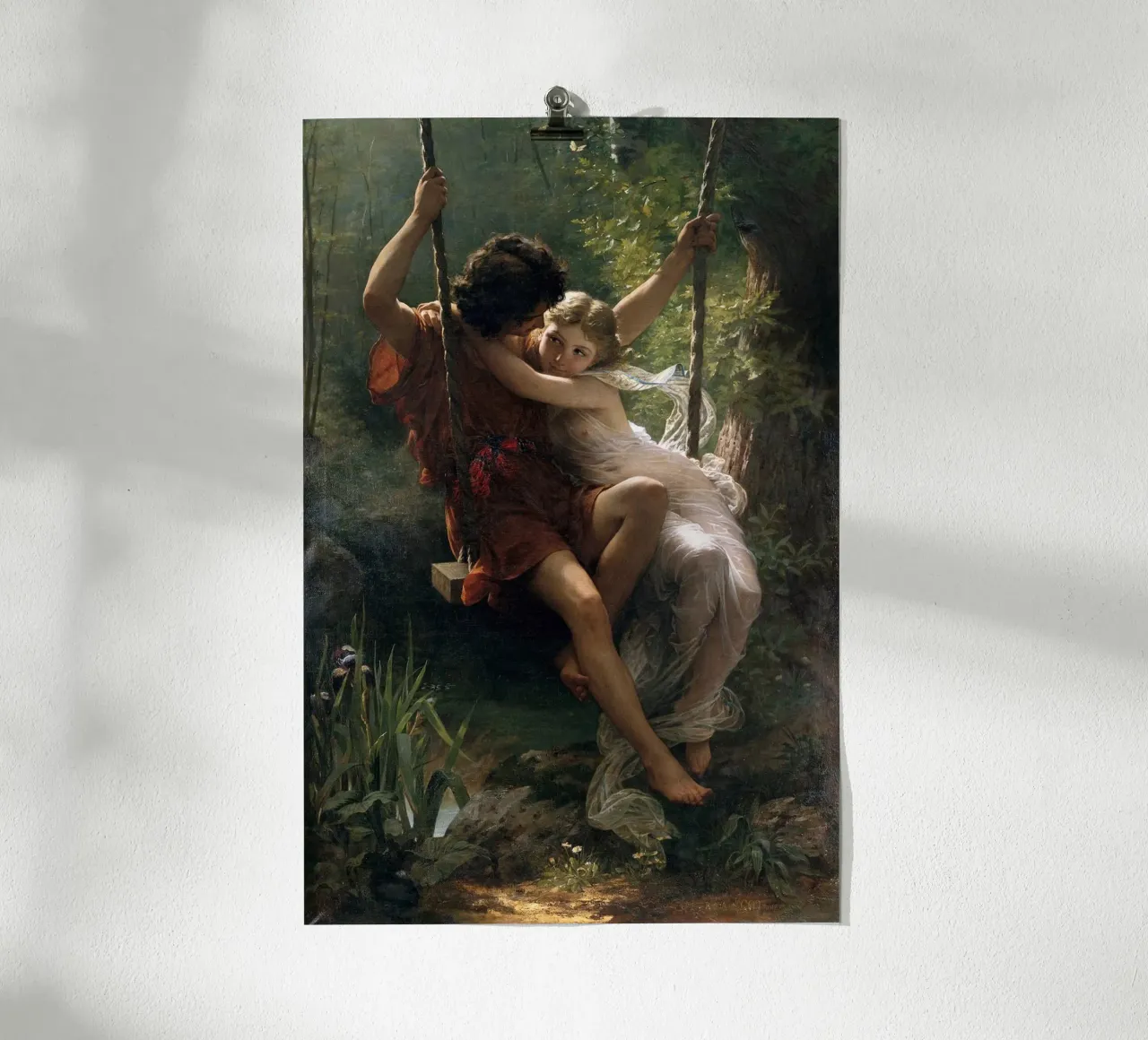 Springtime 1873 - Pierre-Auguste Cot carta hahnemühle da apoloprints