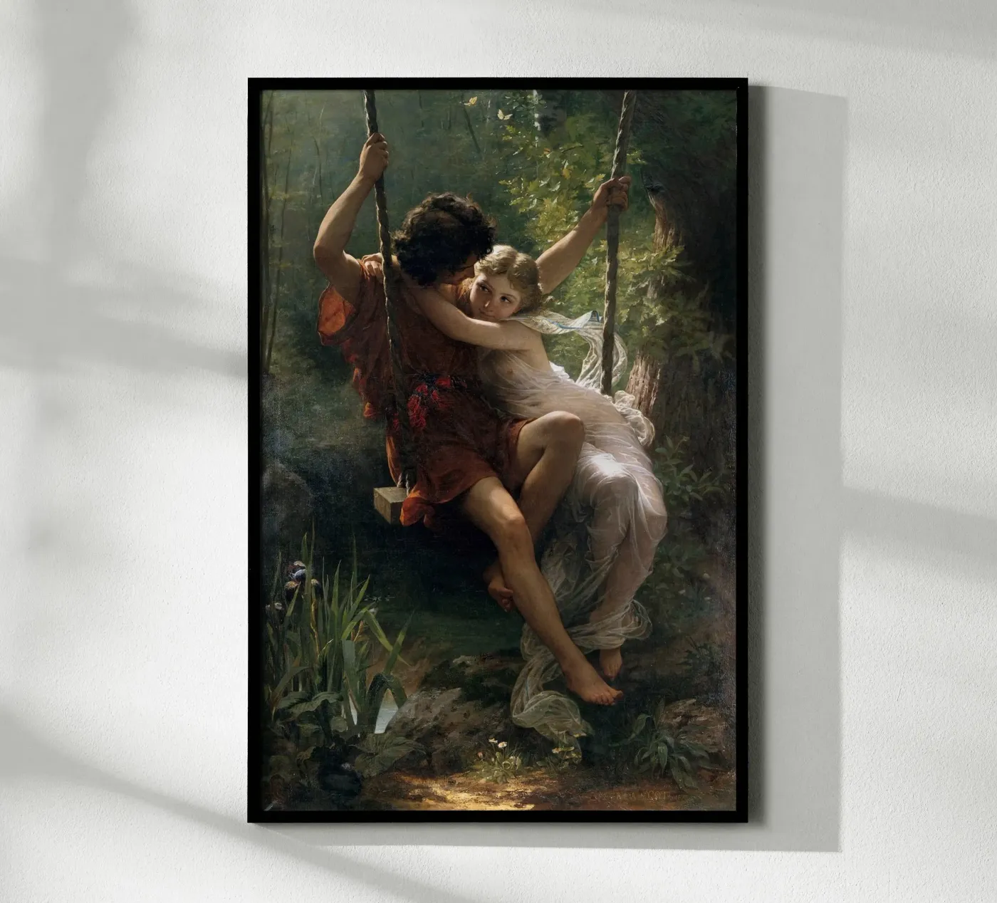 Springtime 1873 - Pierre-Auguste Cot poster da Apolo Prints