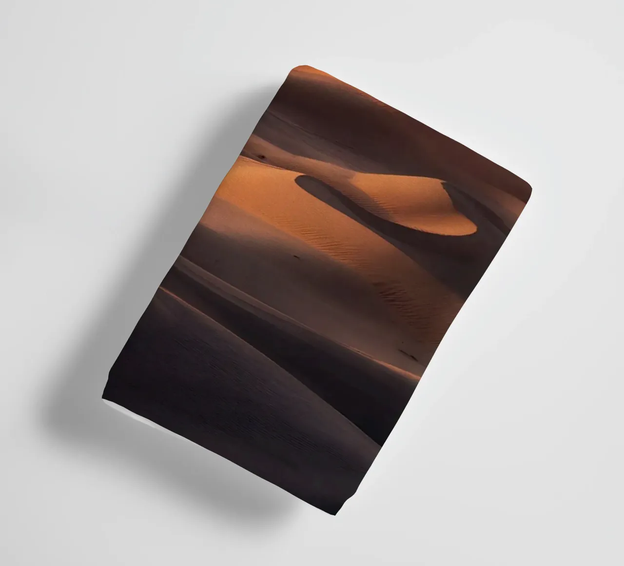 Silence of the Saharra desert under a crescent moon towel by Plain Thoughts