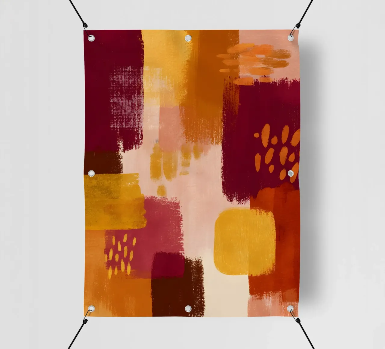Amber Abstract telo in pvc da Gypsy Galleria