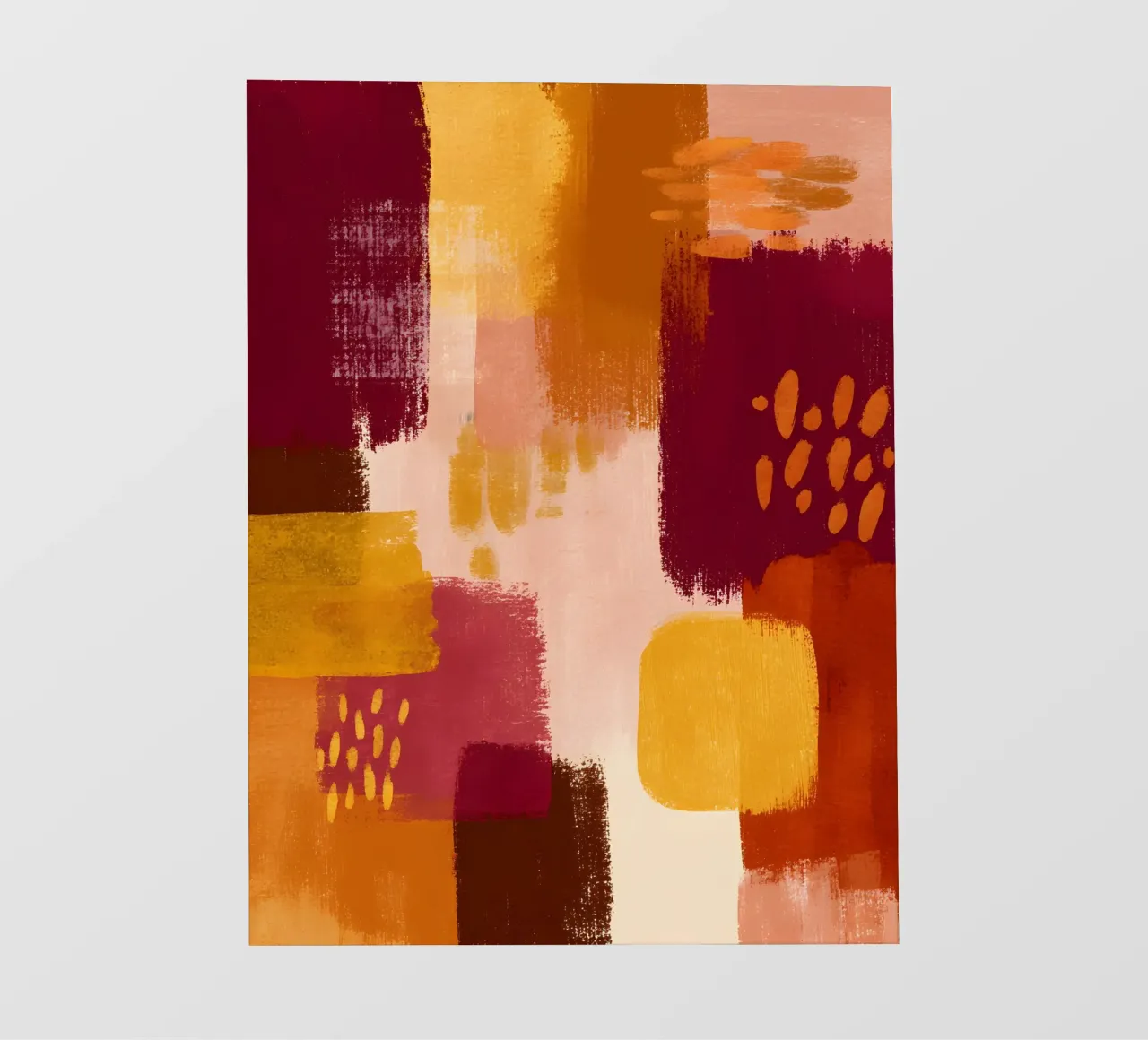 Amber Abstract telo in pvc da Gypsy Galleria