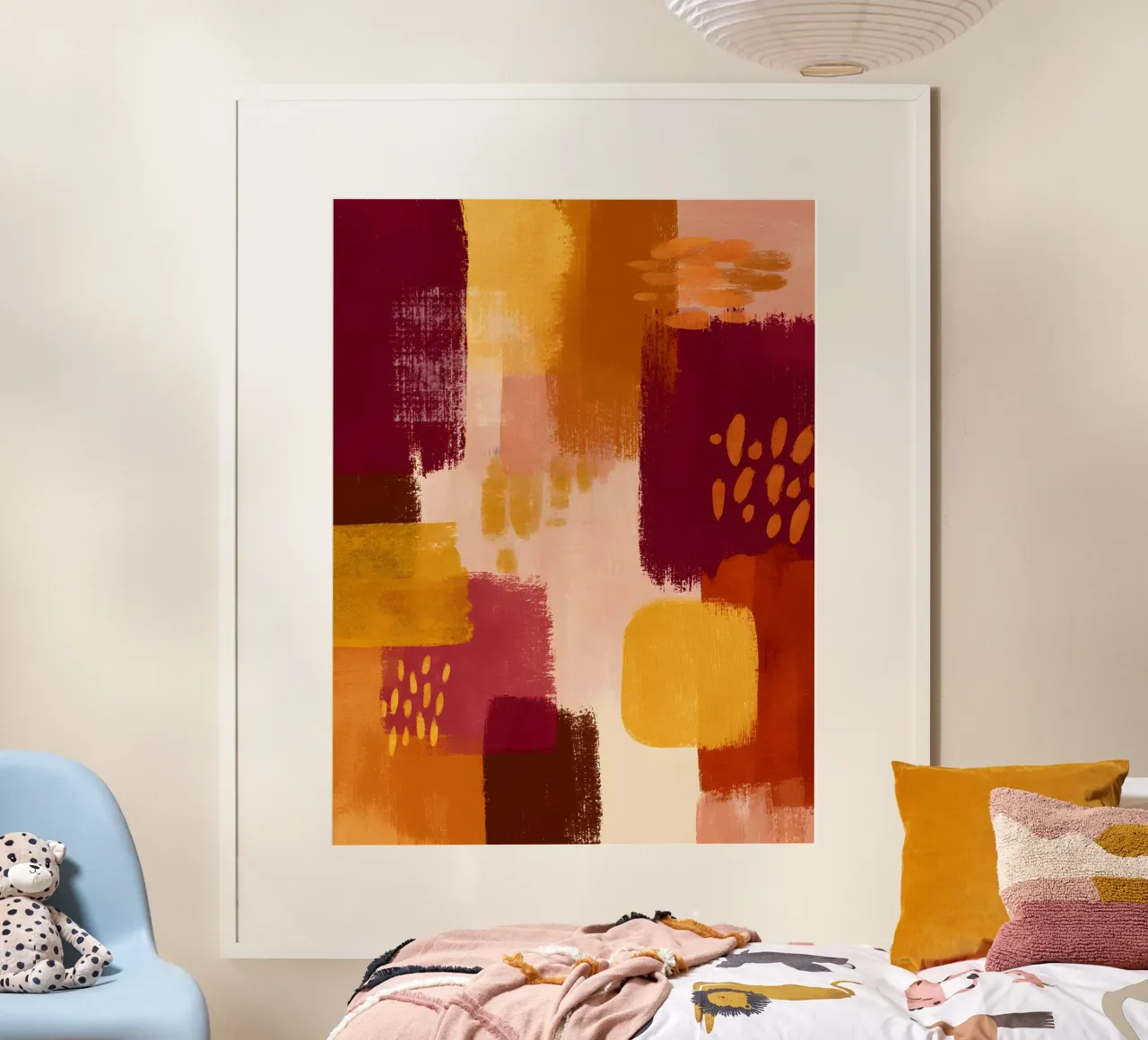 Amber Abstract poster da Gypsy Galleria