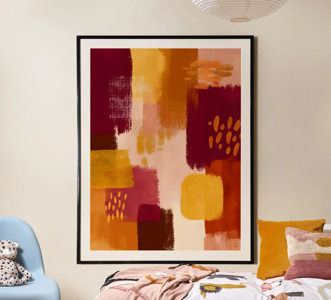 Amber Abstract poster da Gypsy Galleria