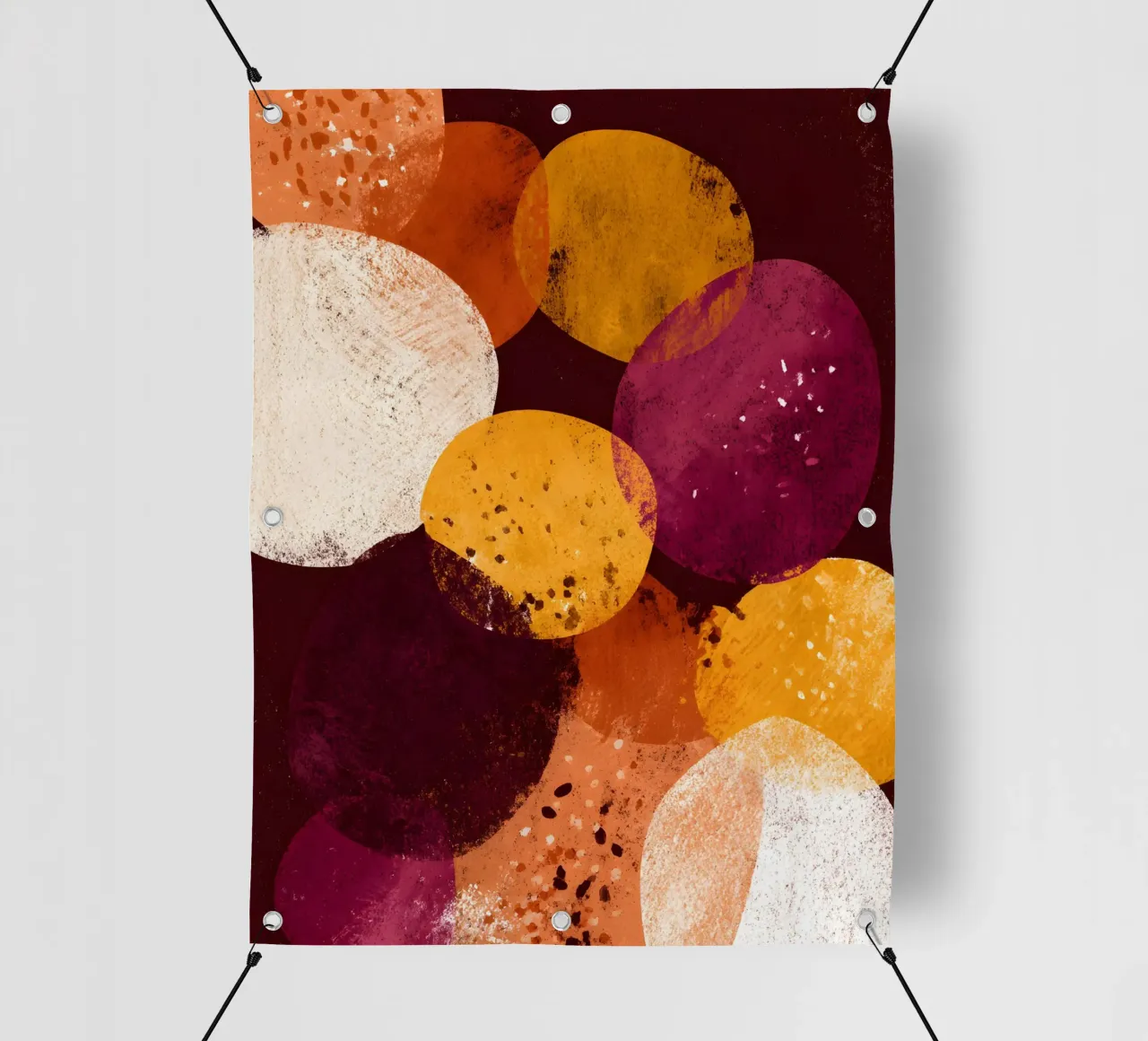Autumn Cirkels telo in pvc da Gypsy Galleria