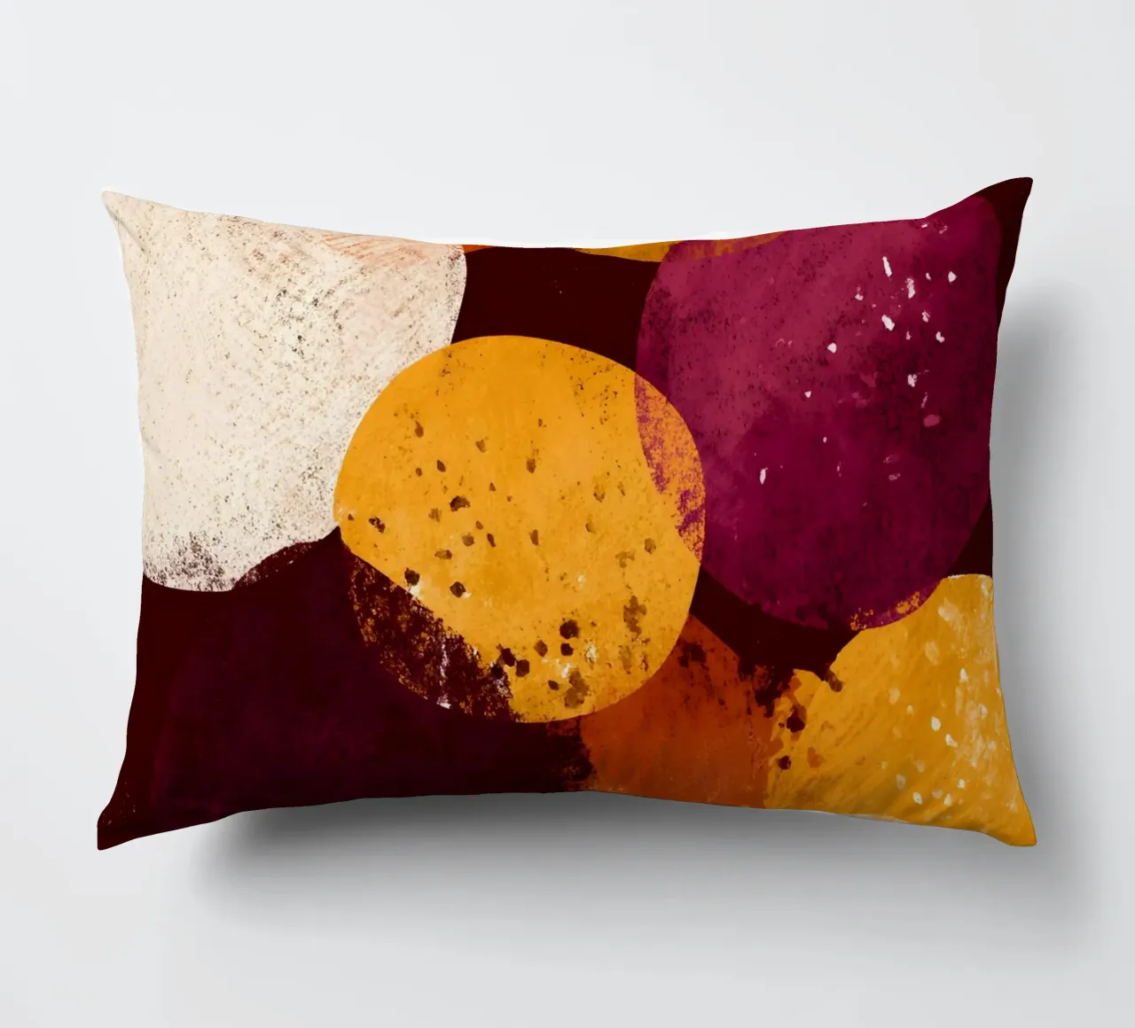 Autumn Cirkels cuscino da Gypsy Galleria