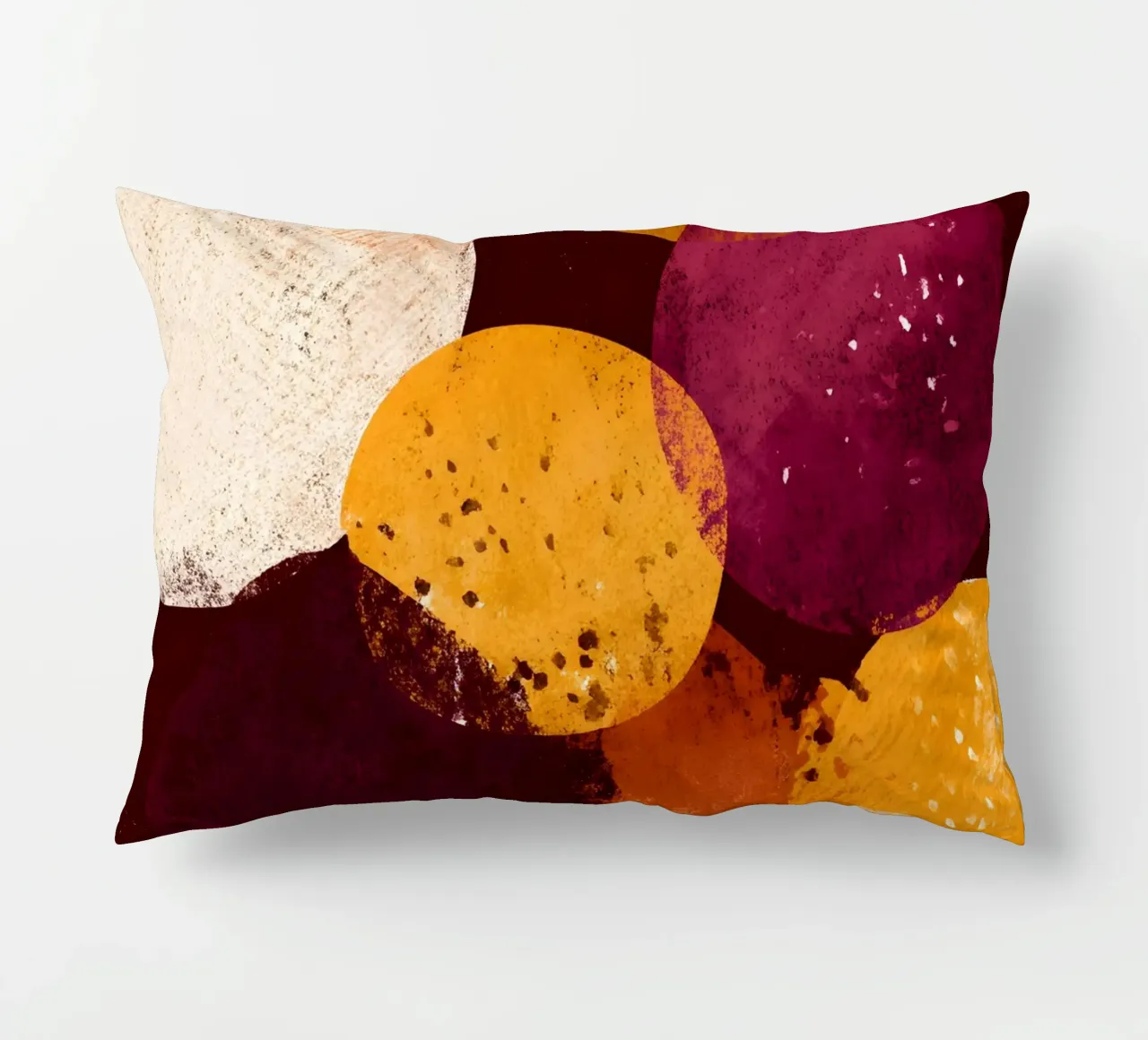 Autumn Cirkels cuscino da Gypsy Galleria