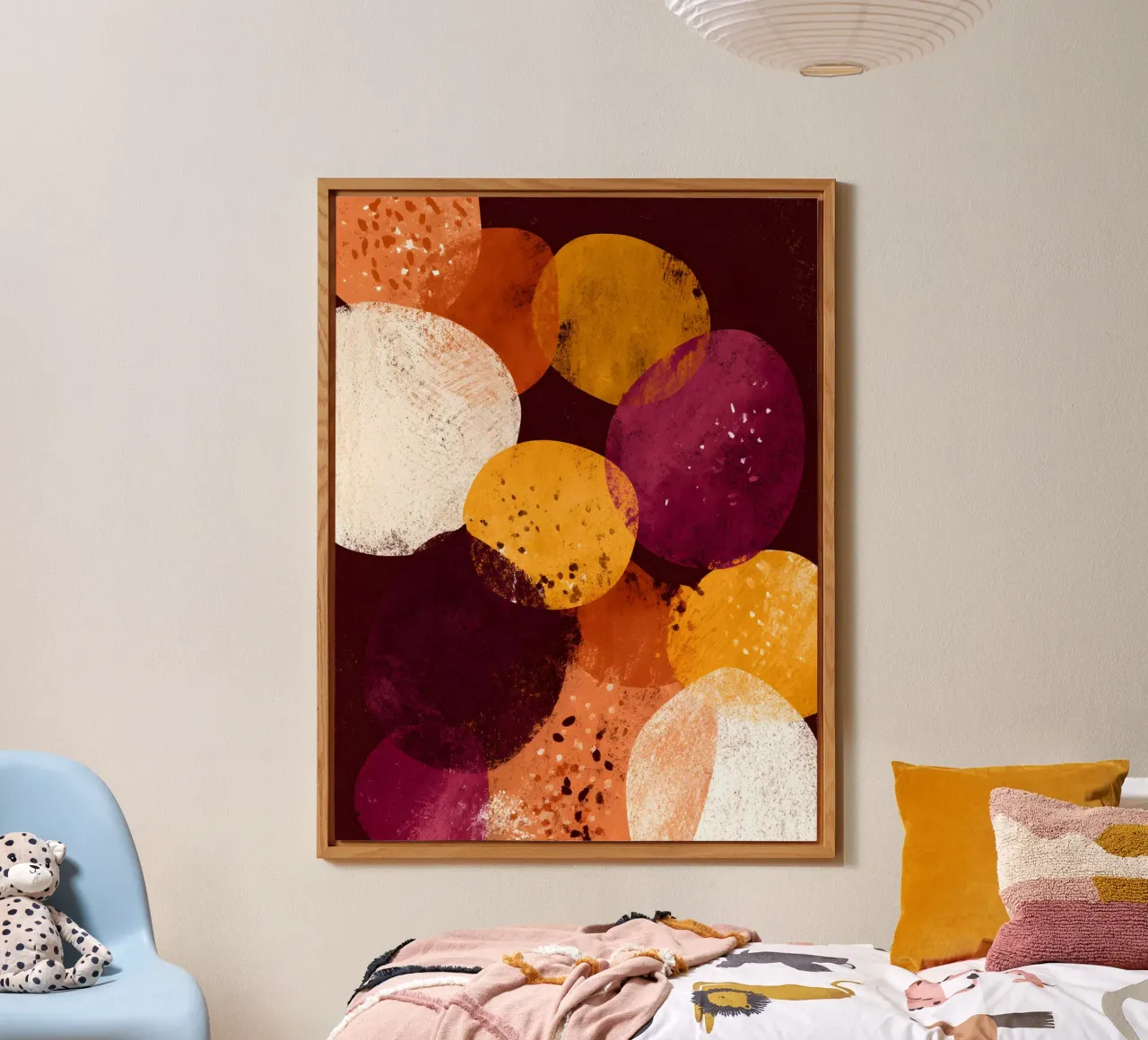 Autumn Cirkels alluminio dibond da Gypsy Galleria