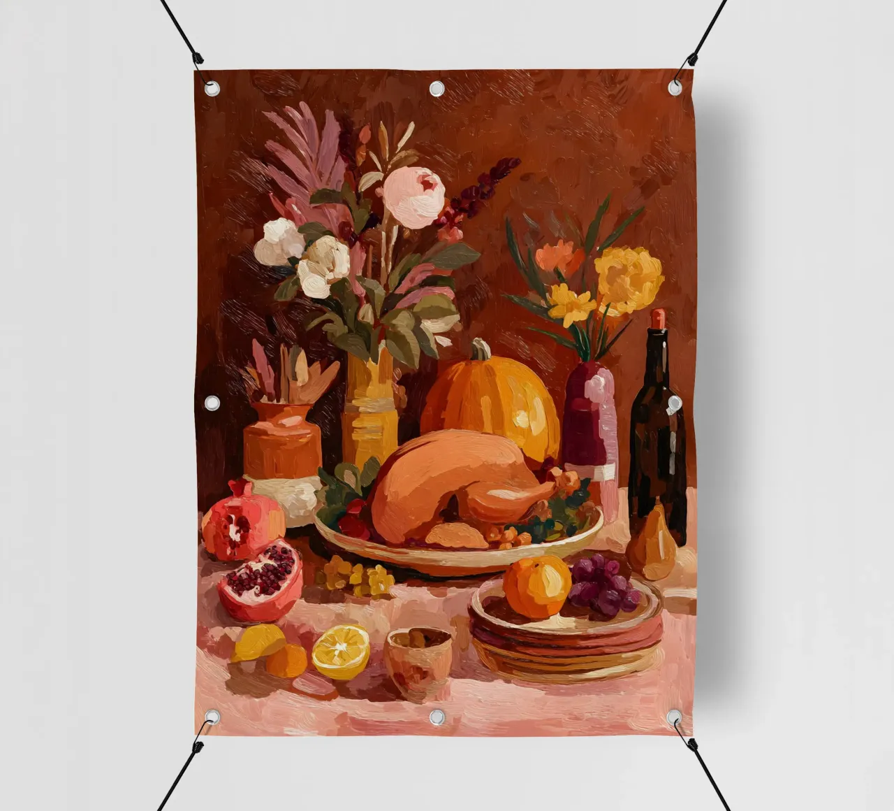 Feast of Plenty telo in pvc da Gypsy Galleria