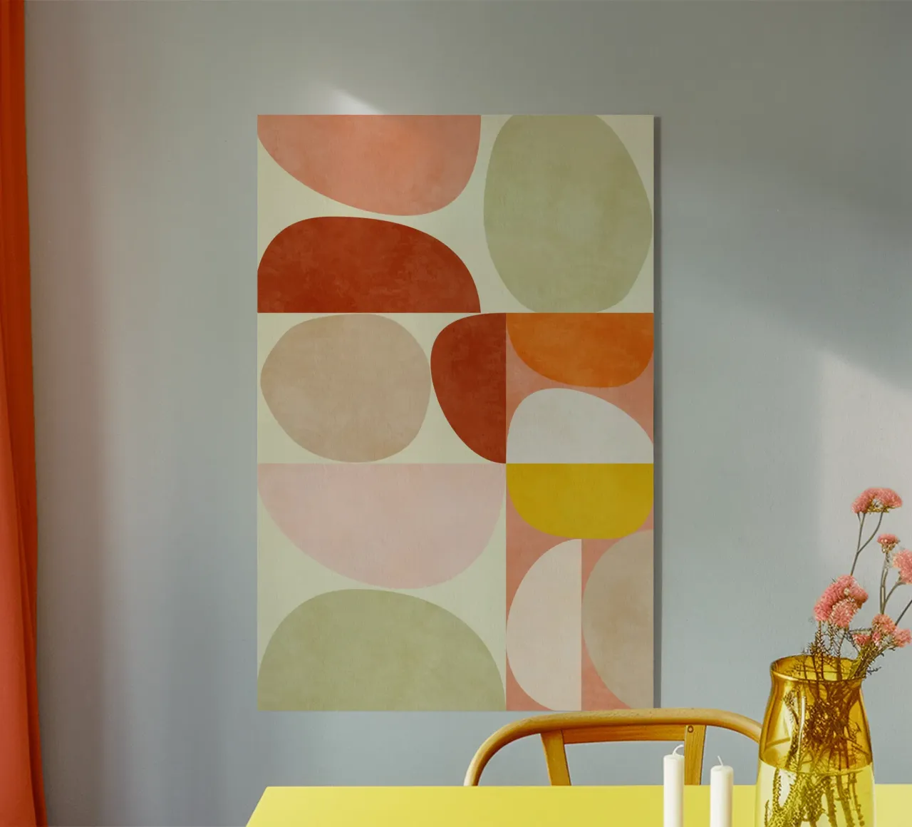 Pastel Geometry plexiglass da Ana Rut Bre