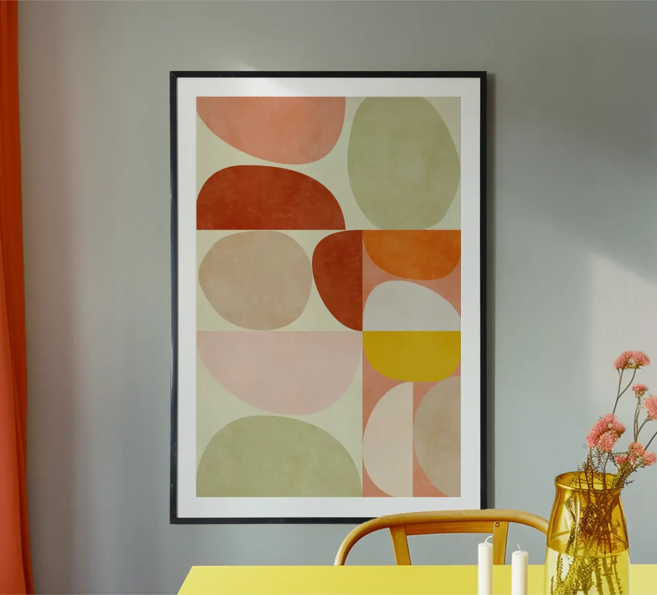 Pastel Geometry poster da Ana Rut Bre