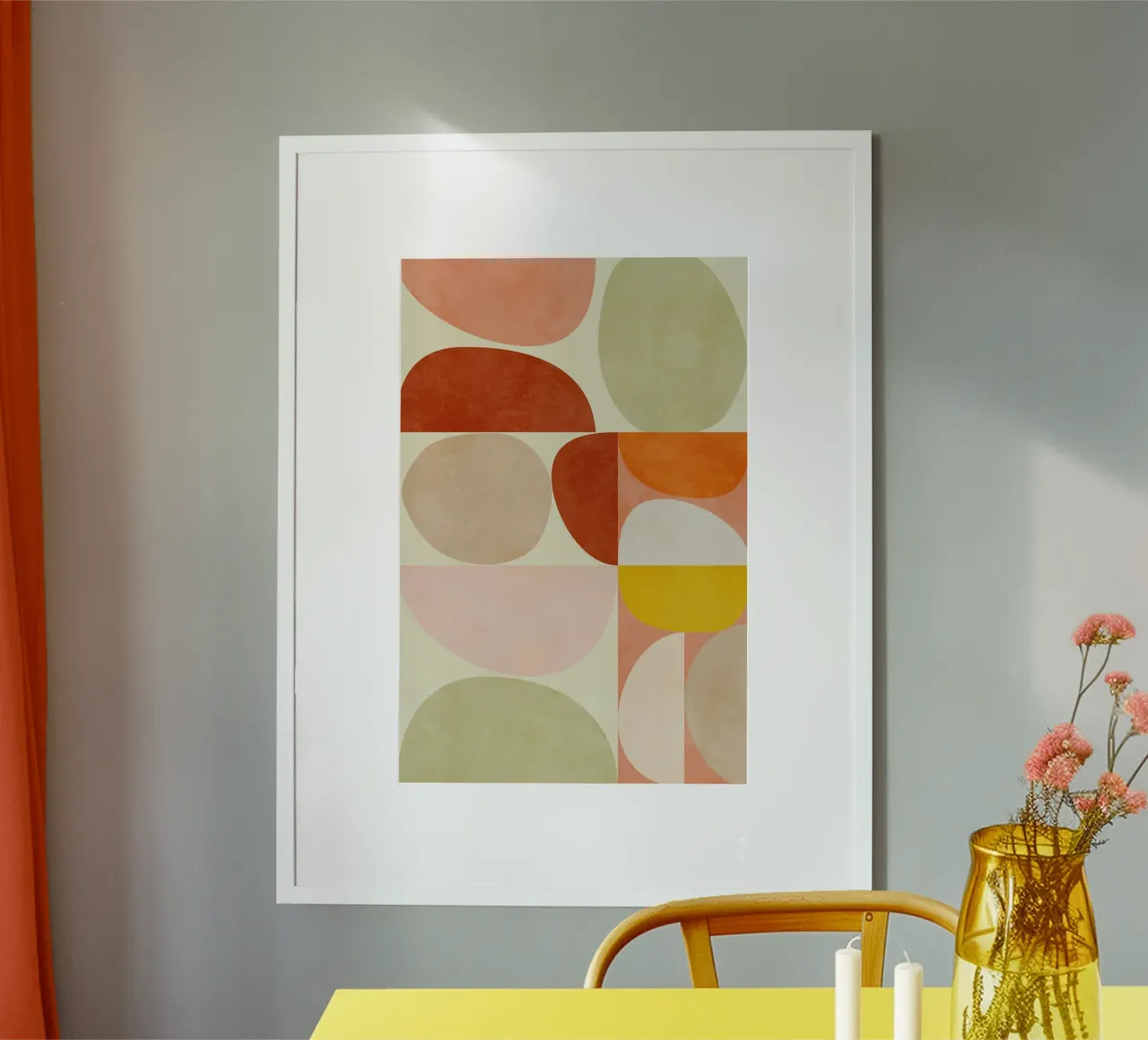 Pastel Geometry poster da Ana Rut Bre
