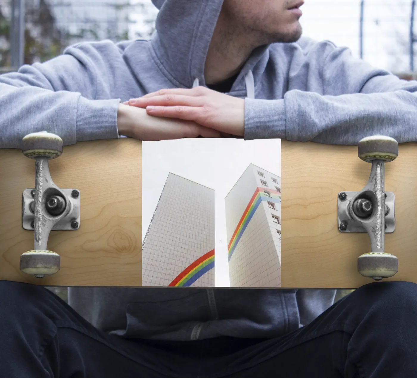 Rainbow sticker by Cassia Beck Photography