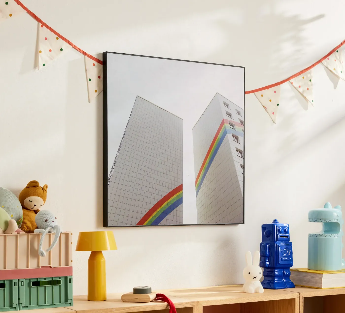 Rainbow forex plate by Cassia Beck Photography