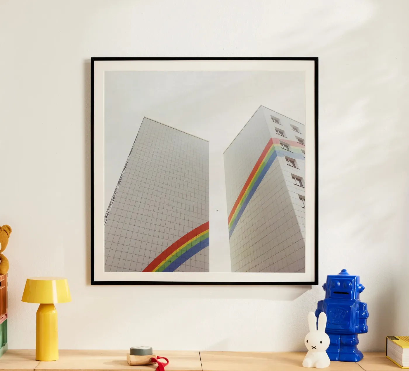 Rainbow poster van Cassia Beck Photography