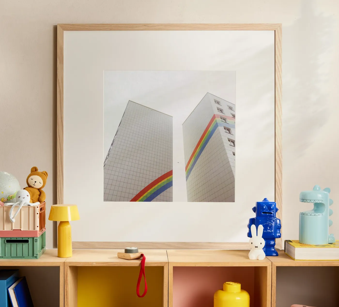 Rainbow poster van Cassia Beck Photography