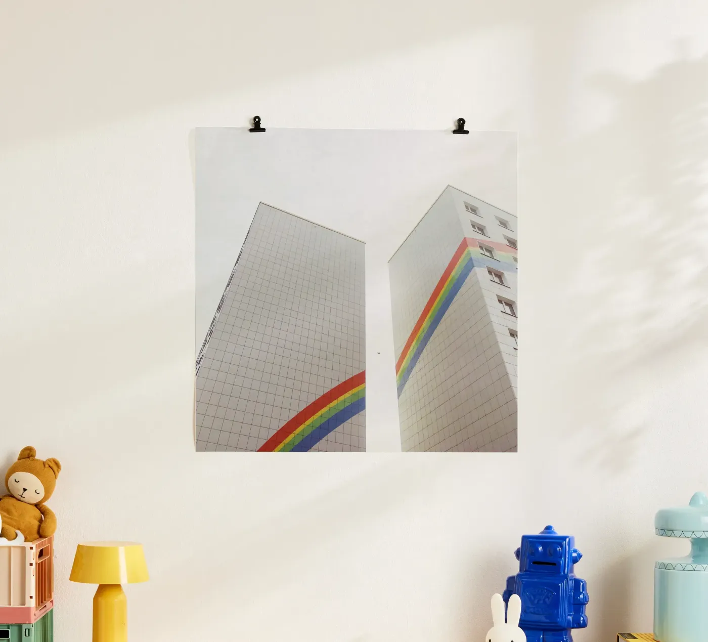 Rainbow poster van Cassia Beck Photography